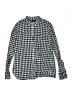 J.Crew Checkered-gingham Blue Long Sleeve Button-Down Shirt Size 4 - photo 1
