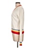 Central Park West Color Block Ivory Pullover Sweater Size L - photo 5