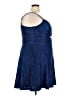 City Studio 100% Polyester Metallic Blue Cocktail Dress Size 22 - photo 4