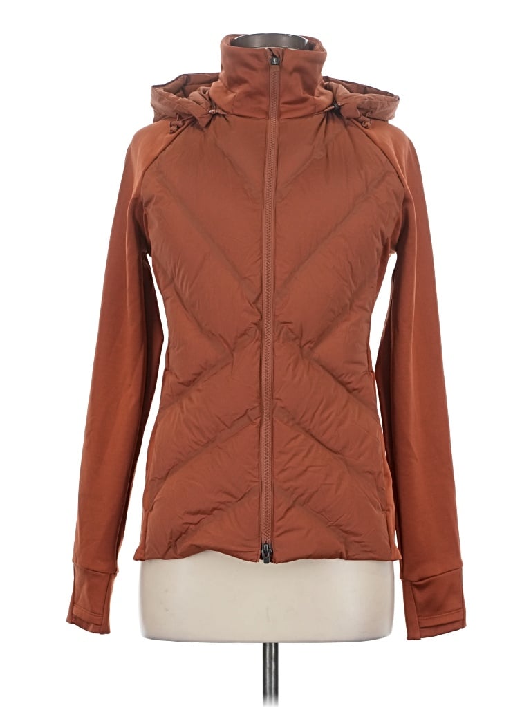 Pre-owned Athleta Jacket In Brown