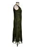 Studio I 100% Polyester Paisley Green Casual Dress Size S (estimated) - photo 4