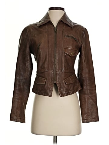 Banana Republic Leather Jacket (view 1)