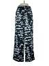 Calvin Klein 100% Polyester Print Blue Casual Pants Size S - photo 1