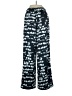 Calvin Klein 100% Polyester Print Blue Casual Pants Size S - photo 2
