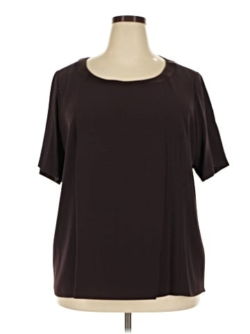 Marina Rinaldi Short Sleeve Blouse (view 1)