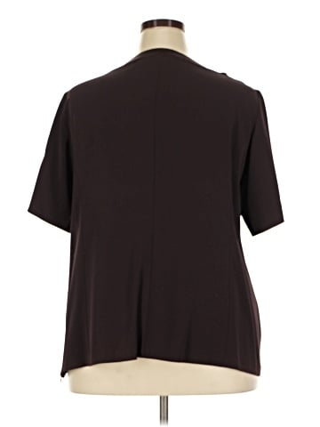 Marina Rinaldi Short Sleeve Blouse (view 2)