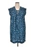 Faherty Paisley Blue Casual Dress Size 1X (estimated) - photo 1