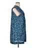 Faherty Paisley Blue Casual Dress Size 1X (estimated) - photo 4