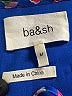 BA&SH 100% Polyester Paisley Blue Casual Dress Size Med (2) - photo 7