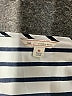Gap 100% Polyester Stripes Ivory Short Sleeve Top Size XS - photo 7