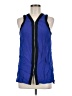 Trouve 100% Viscose Blue Sleeveless Blouse Size M - photo 1