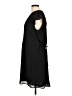 H&M 100% Polyamide Solid Black Casual Dress Size 12 - photo 5