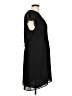 H&M 100% Polyamide Solid Black Casual Dress Size 12 - photo 4