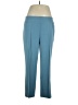 Draper's & Damon's Solid Blue Dress Pants Size XL (petite) - photo 1