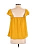Pink Rose 100% Polyester Yellow Sleeveless Blouse Size S - photo 2
