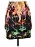 Clover Canyon Graphic Black Casual Skirt Size XS - photo 1