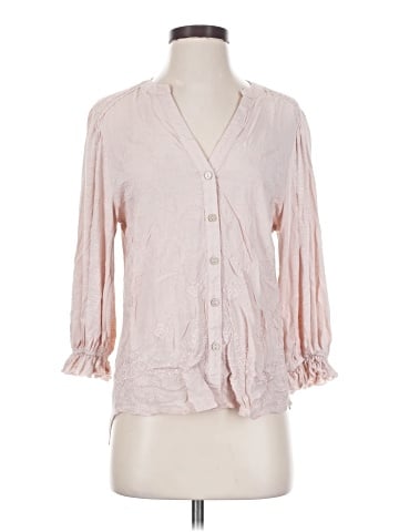 Democracy 3/4 Sleeve Blouse (view 1)