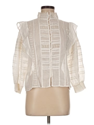 MNG 3/4 Sleeve Blouse (view 1)