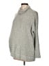 Pink Blush Gray Turtleneck Sweater Size L (estimated) - photo 1
