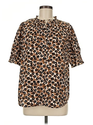 Apiece Apart Short Sleeve Blouse (view 1)
