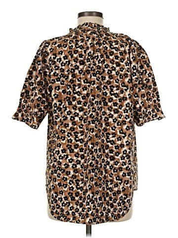 Apiece Apart Short Sleeve Blouse (view 2)