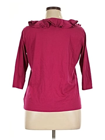 Chaps 3/4 Sleeve Top (view 2)