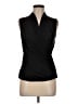 Theory Black Sleeveless Blouse Size M - photo 1