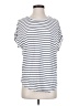 Buffalo by David Bitton Stripes White Short Sleeve T-Shirt Size XS - photo 1