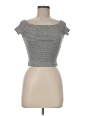 Trafaluc by Zara Short Sleeve Top (view 1)