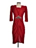Assorted Brands Red Cocktail Dress Size S - photo 1