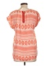 Pink Rose 100% Polyester Orange Short Sleeve Top Size L - photo 2