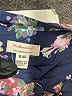 Weatherproof 100% Rayon Floral Blue 3/4 Sleeve Blouse Size XL - photo 7