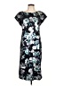 ECI Print Black Casual Dress Size 12 - photo 1