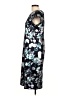 ECI Print Black Casual Dress Size 12 - photo 5