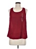 Freebird 100% Polyester Burgundy Sleeveless Blouse Size M - photo 1