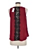 Freebird 100% Polyester Burgundy Sleeveless Blouse Size M - photo 2