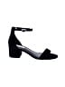 Steve Madden 100% Leather Black Sandals Size 7 1/2 - photo 1