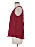 Freebird 100% Polyester Burgundy Sleeveless Blouse Size M - photo 5