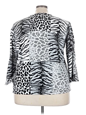 Alfred Dunner 3/4 Sleeve Top (view 2)