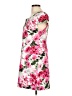Connected Apparel Floral Pink Casual Dress Size 12 - photo 5