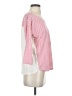 Freebird Pink 3/4 Sleeve Top Size S - photo 4