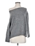 Zara Metallic Gray Pullover Sweater Size S - photo 1