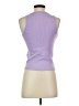 Sessa Purple Sleeveless Top Size S - photo 2