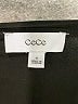 CeCe Black Short Sleeve Top Size 1X - photo 7