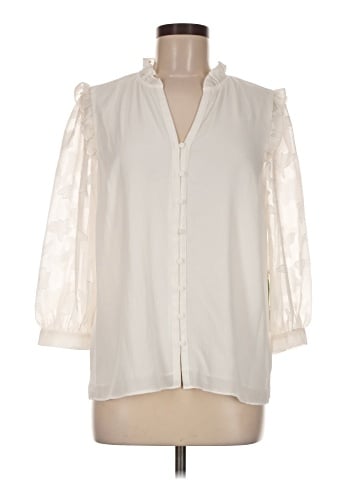 CeCe 3/4 Sleeve Blouse (view 1)