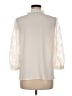 CeCe Ivory 3/4 Sleeve Blouse Size M - photo 2