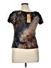 DressBarn Brown Short Sleeve Top Size XL Petite - photo 2