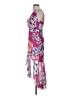 Milly 100% Polyester Floral Pink Cocktail Dress Size 0 - photo 5