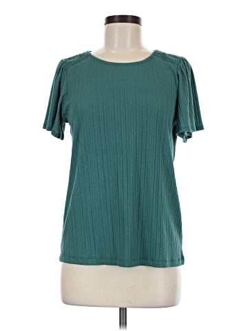 Pink Clover Short Sleeve Top (view 1)