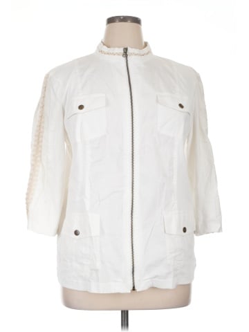 Zenergy by Chico's Raincoat (view 1)